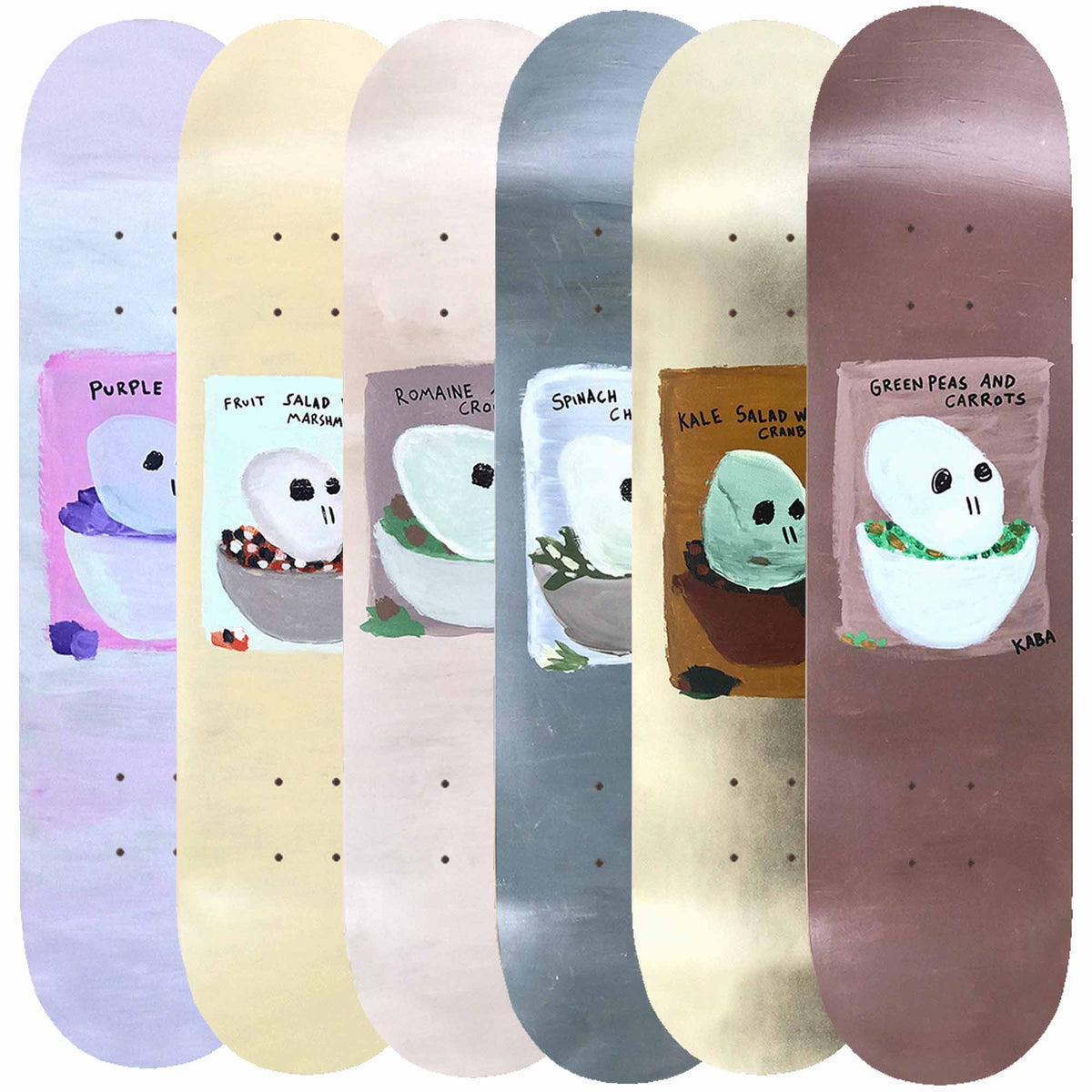 Skulls of Salad Bar Series