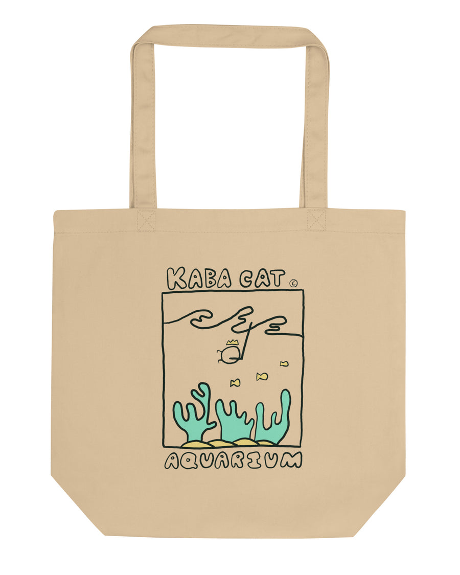 Kaba Cat Aquarium Eco Tote Bag