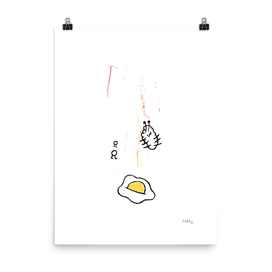 Fried Egg Poster