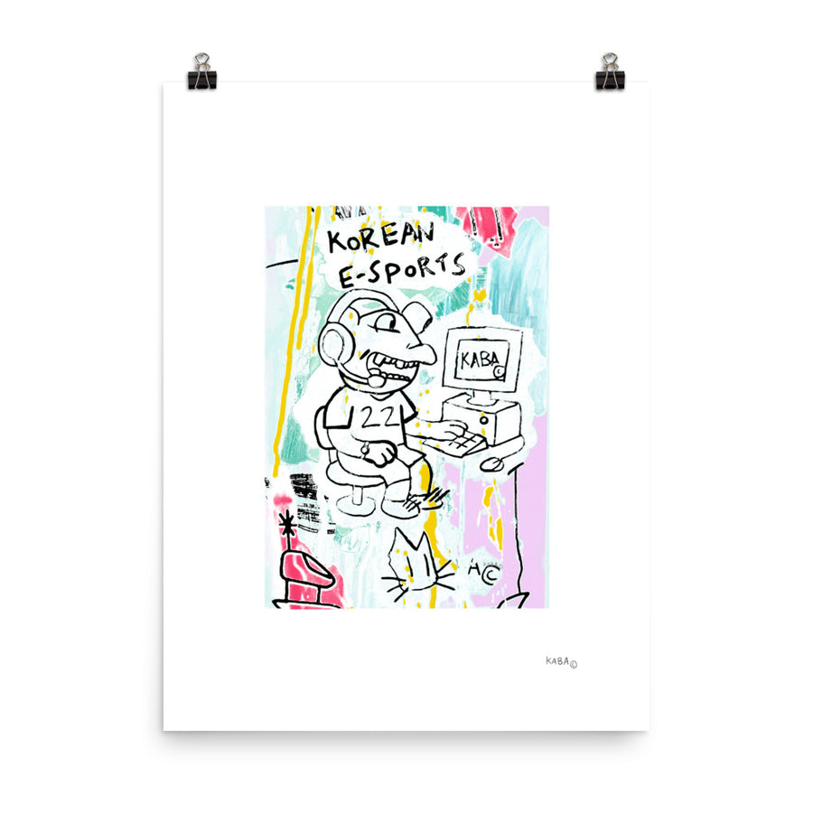 Blitzed Korean ESports Poster