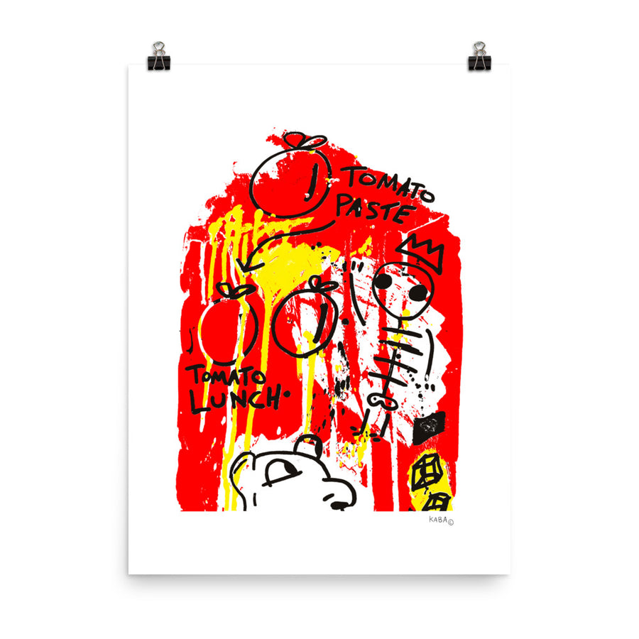 Tomato Lunch Poster
