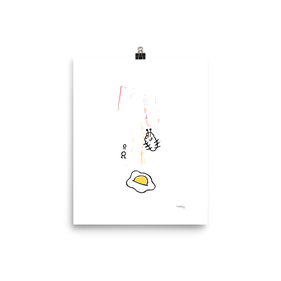 Fried Egg Poster