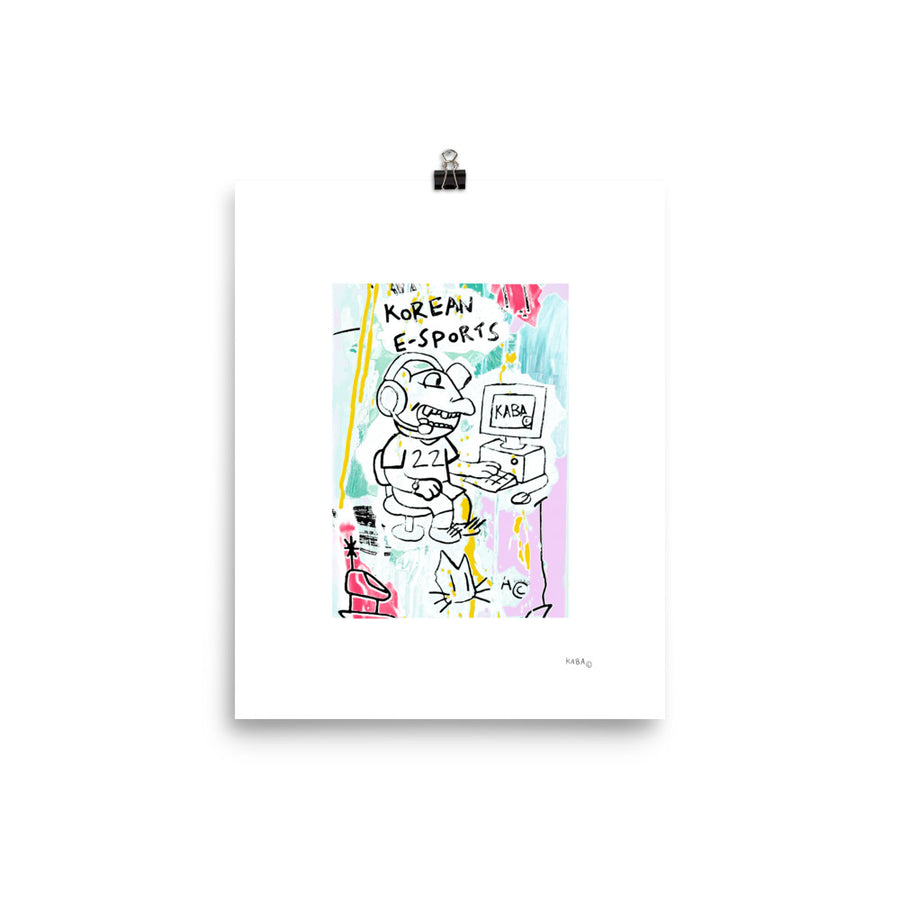 Blitzed Korean ESports Poster