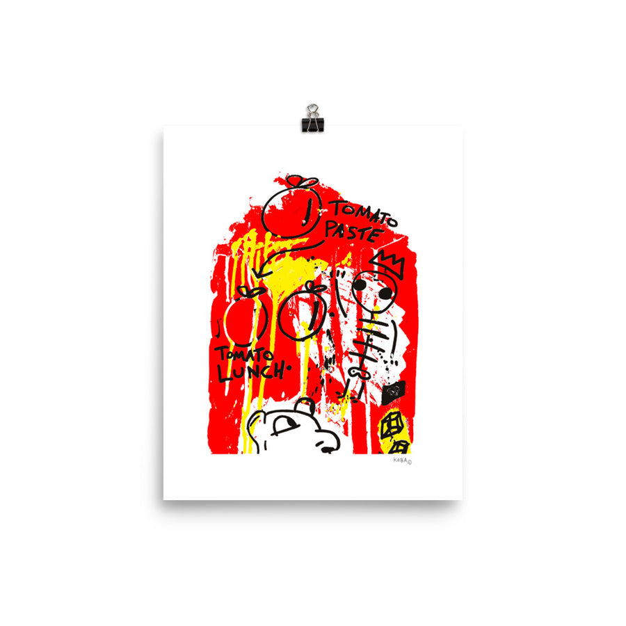 Tomato Lunch Poster