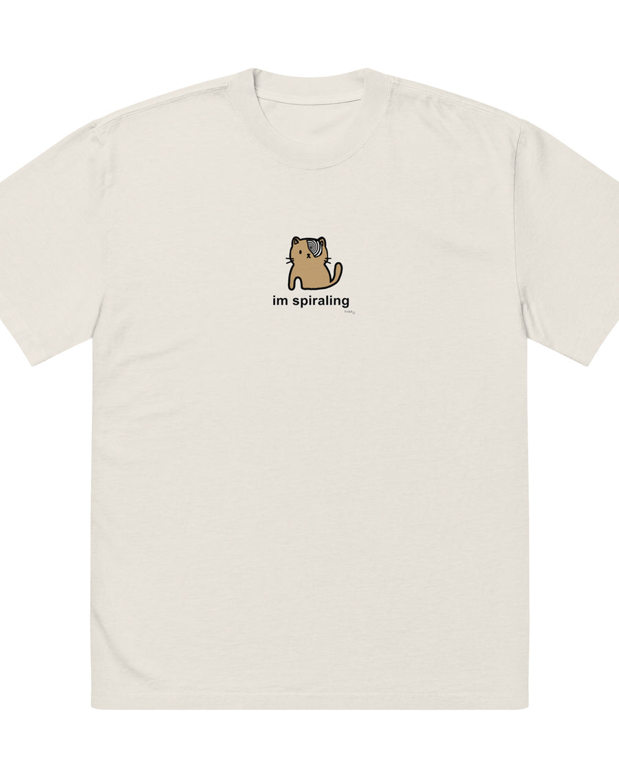 im spiraling tee