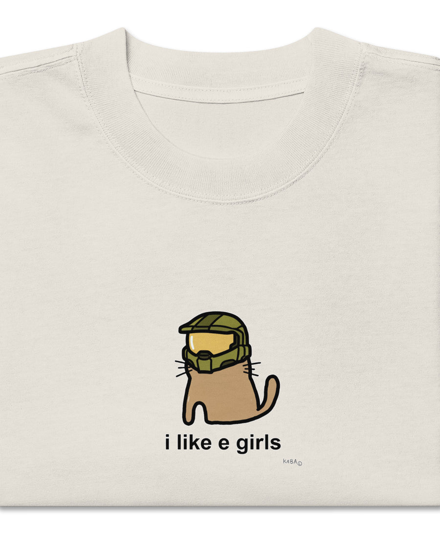 i like e girls tee