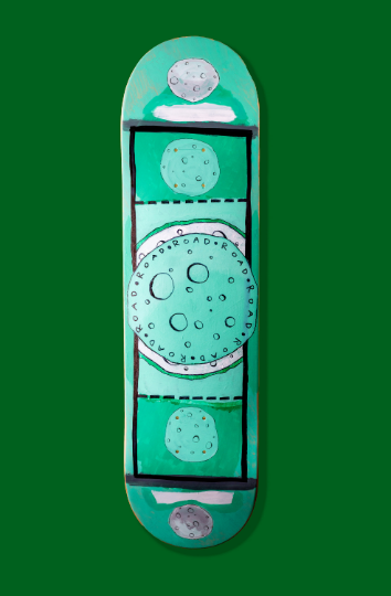 road nick drake inspired skate deck