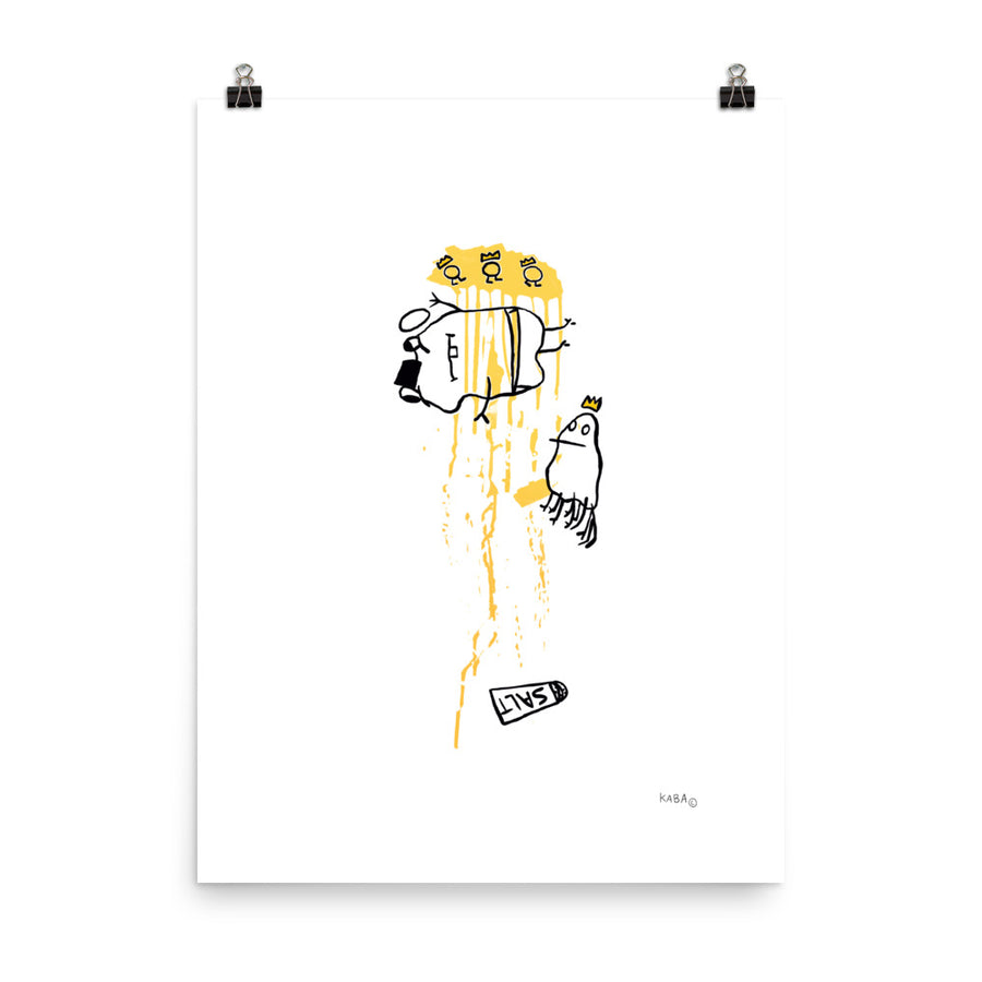 Frog Food Poster