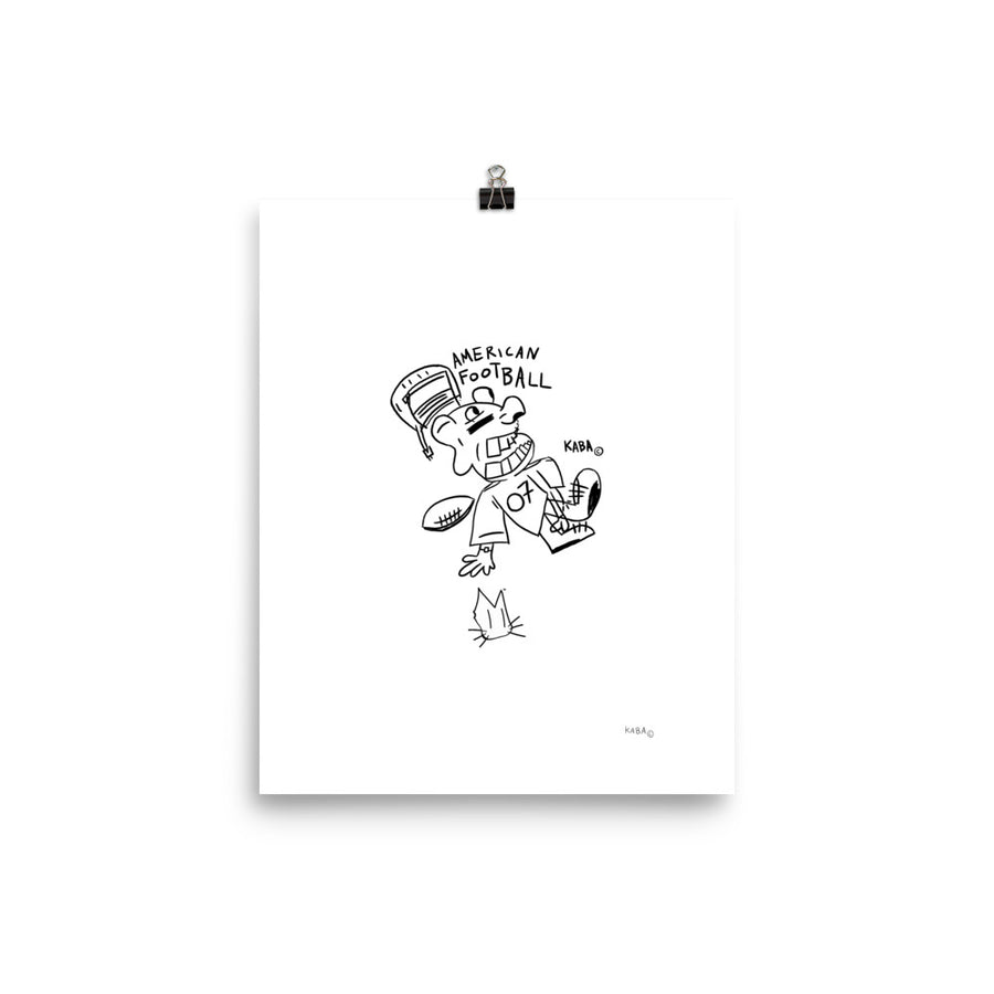 American Football Poster
