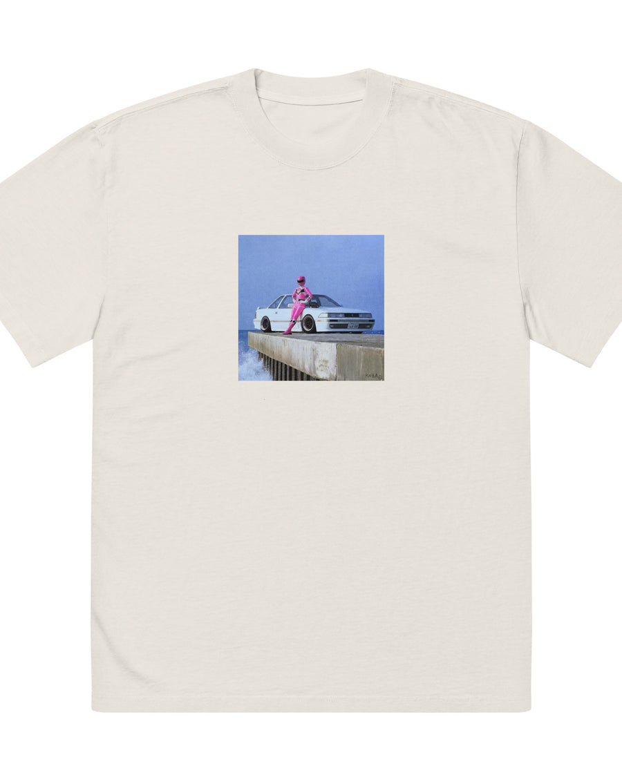Pink Ranger with Toyota Soarer Tee