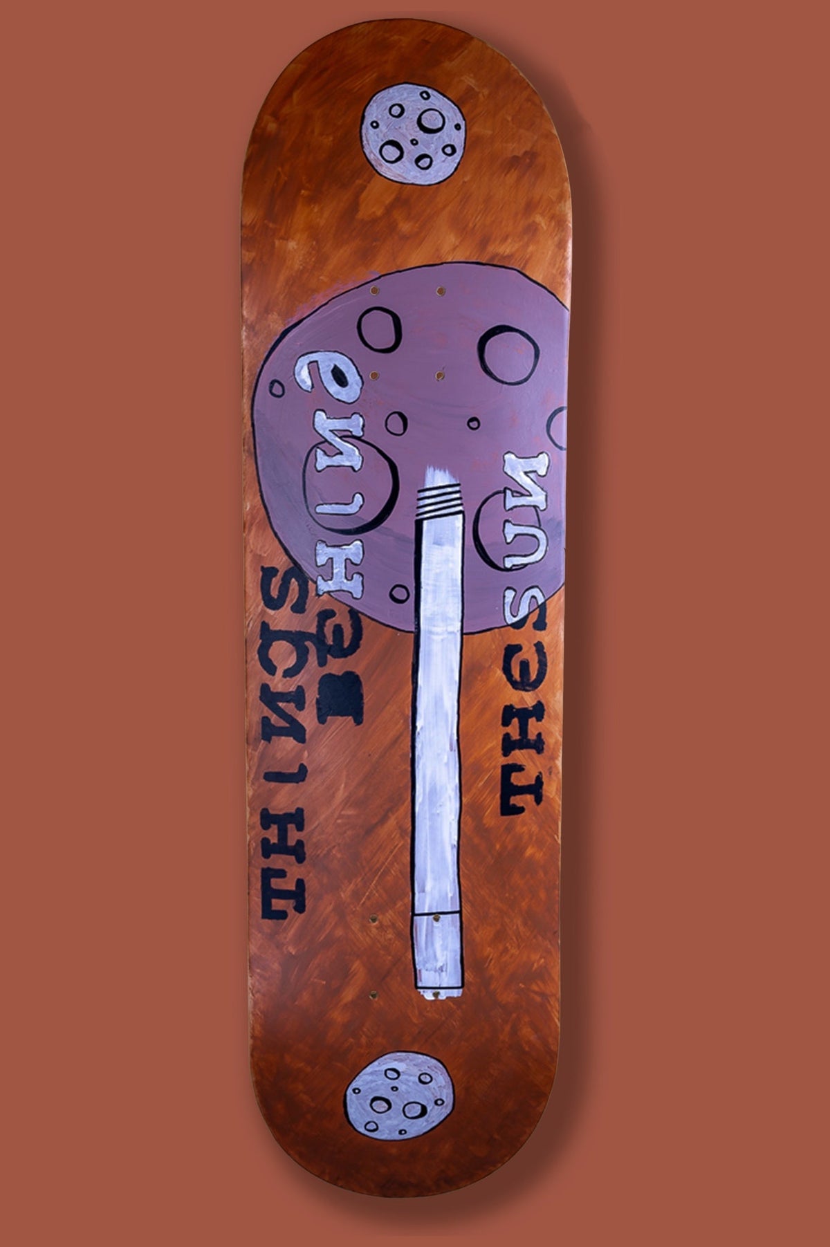 Things Behind the Sun Nick Drake Skate Deck